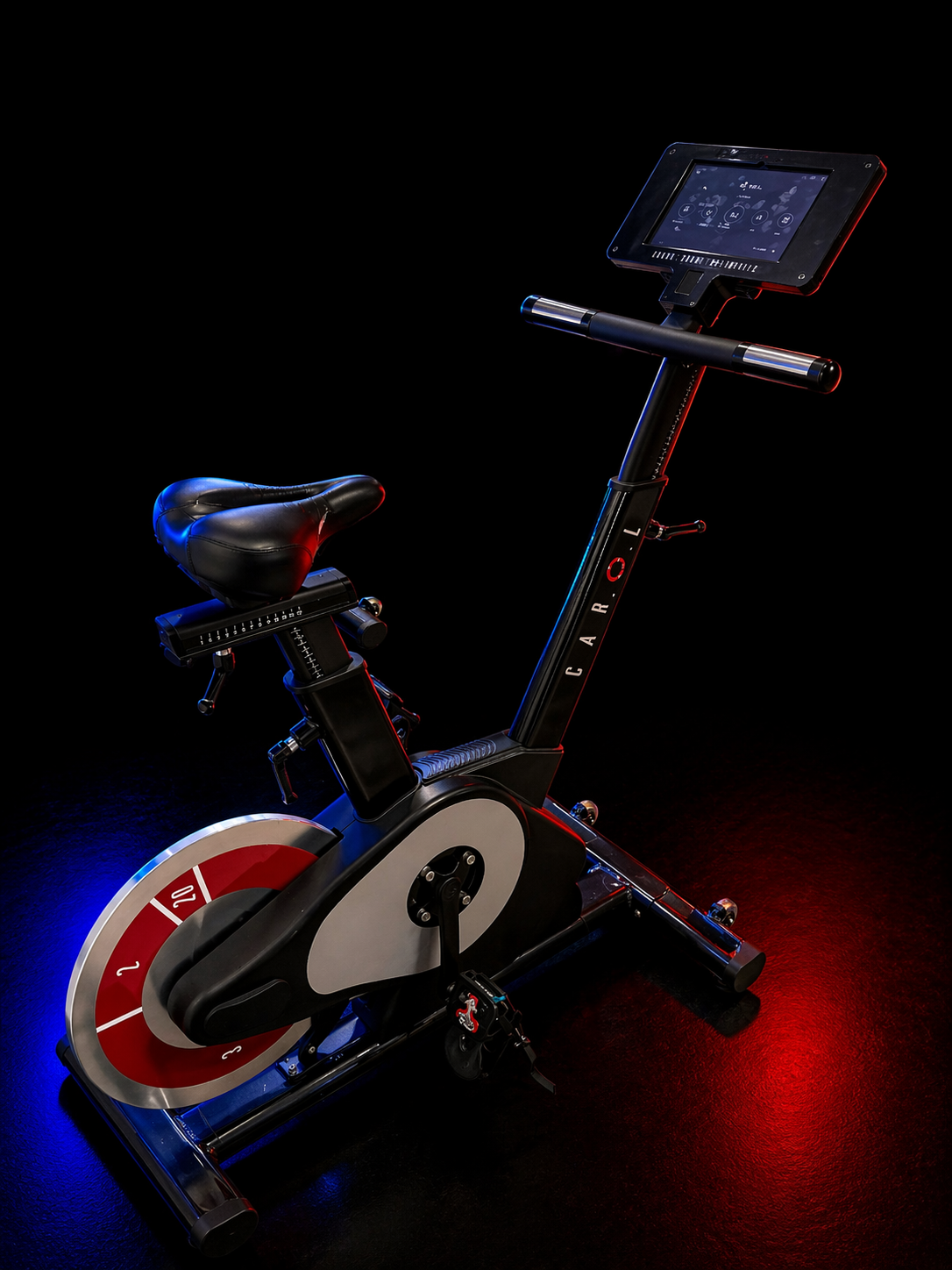 CAROL Bike AI REHIT cycling at KalQlate Science Hendersonville TN