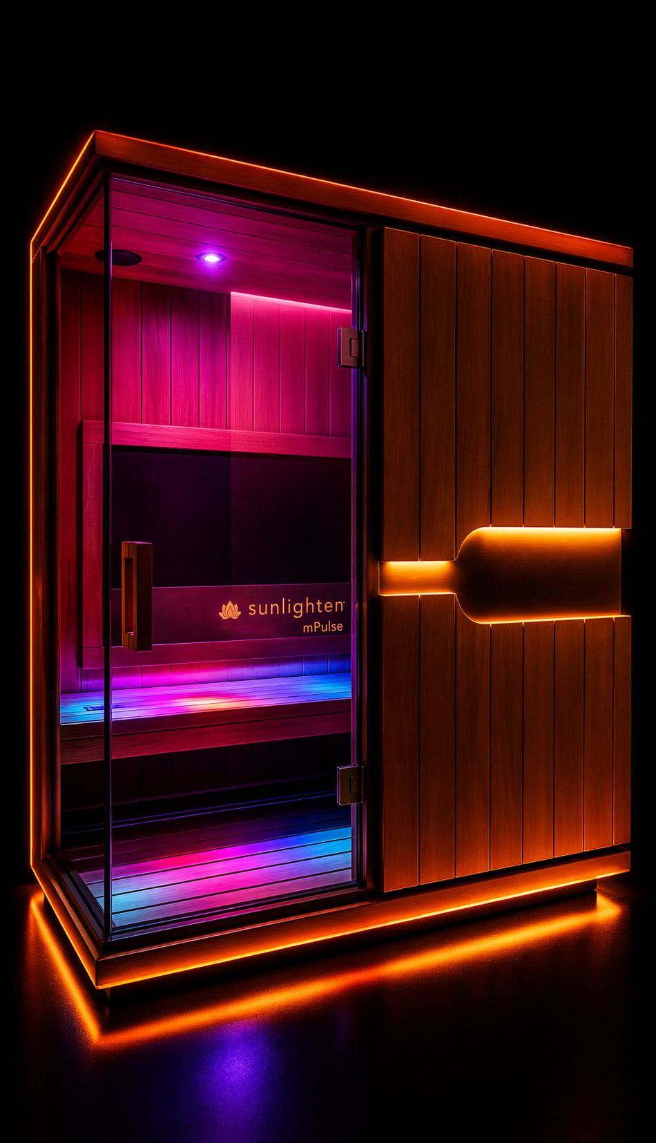 Sunlighten full spectrum infrared sauna at KalQlate Science Hendersonville TN
